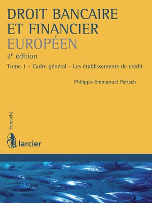 cover image of Droit bancaire et financier européen